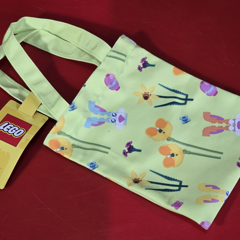 LEGO Floral Tote Bag